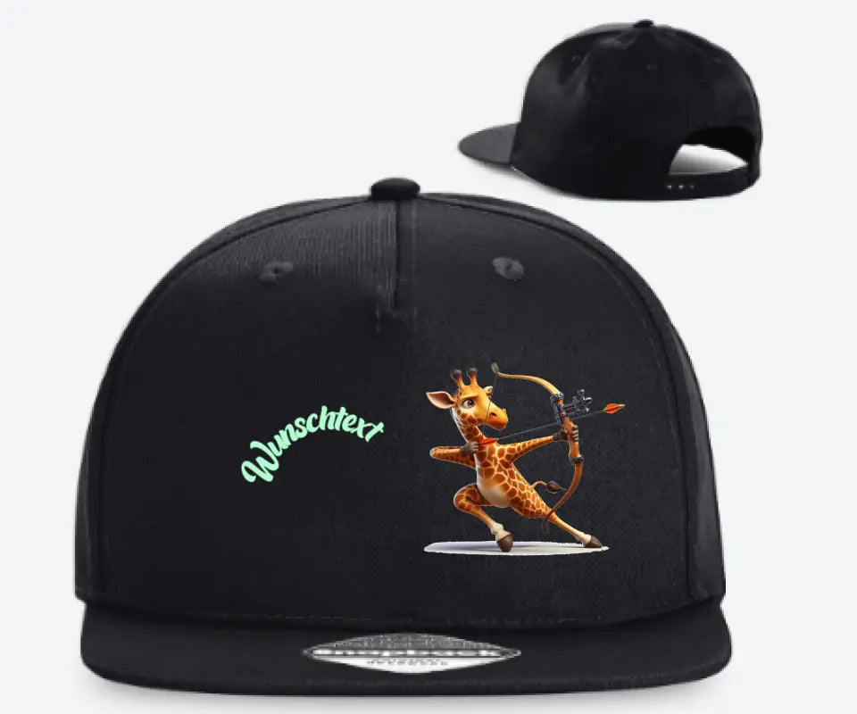 Snapback Rapper Cap * Bogen schießen * personalisierbar