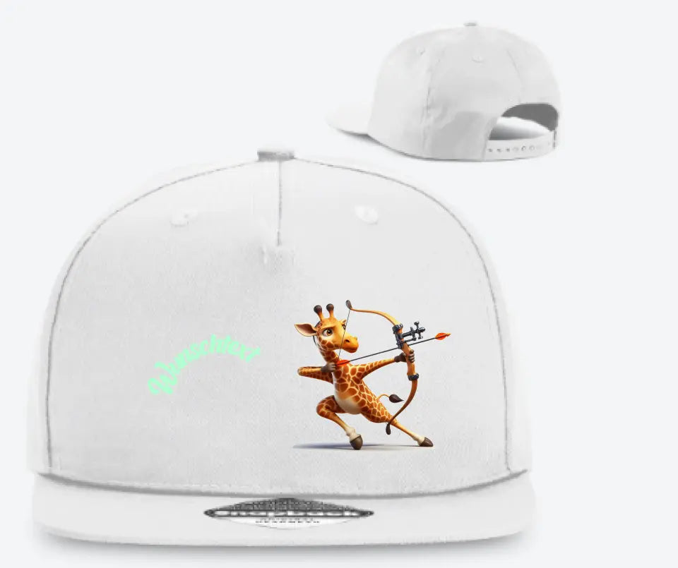 Snapback Rapper Cap * Bogen schießen * personalisierbar