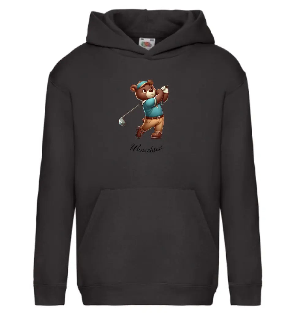 Kinder Basic Hoodie * Golf * personalisierbar
