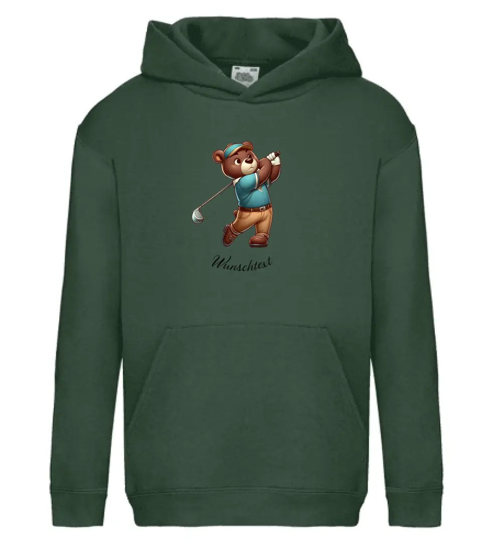 Kinder Basic Hoodie * Golf * personalisierbar