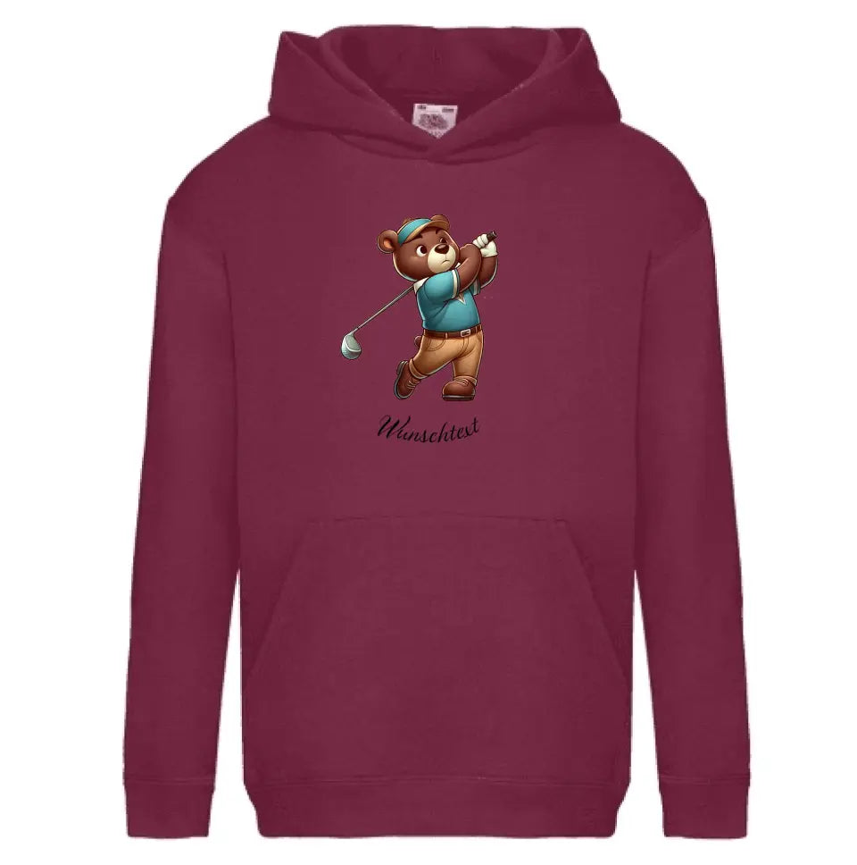 Kinder Basic Hoodie * Golf * personalisierbar