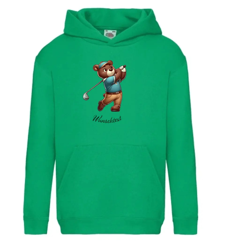 Kinder Basic Hoodie * Golf * personalisierbar