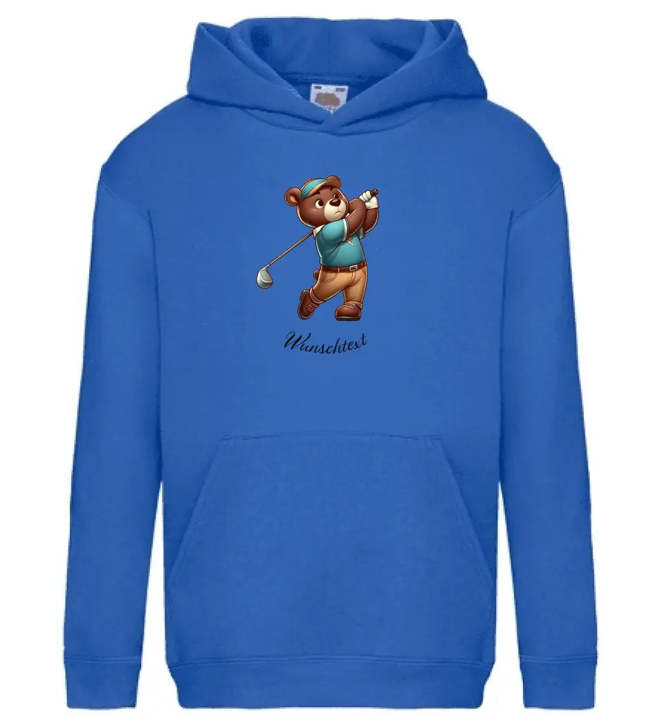 Kinder Basic Hoodie * Golf * personalisierbar