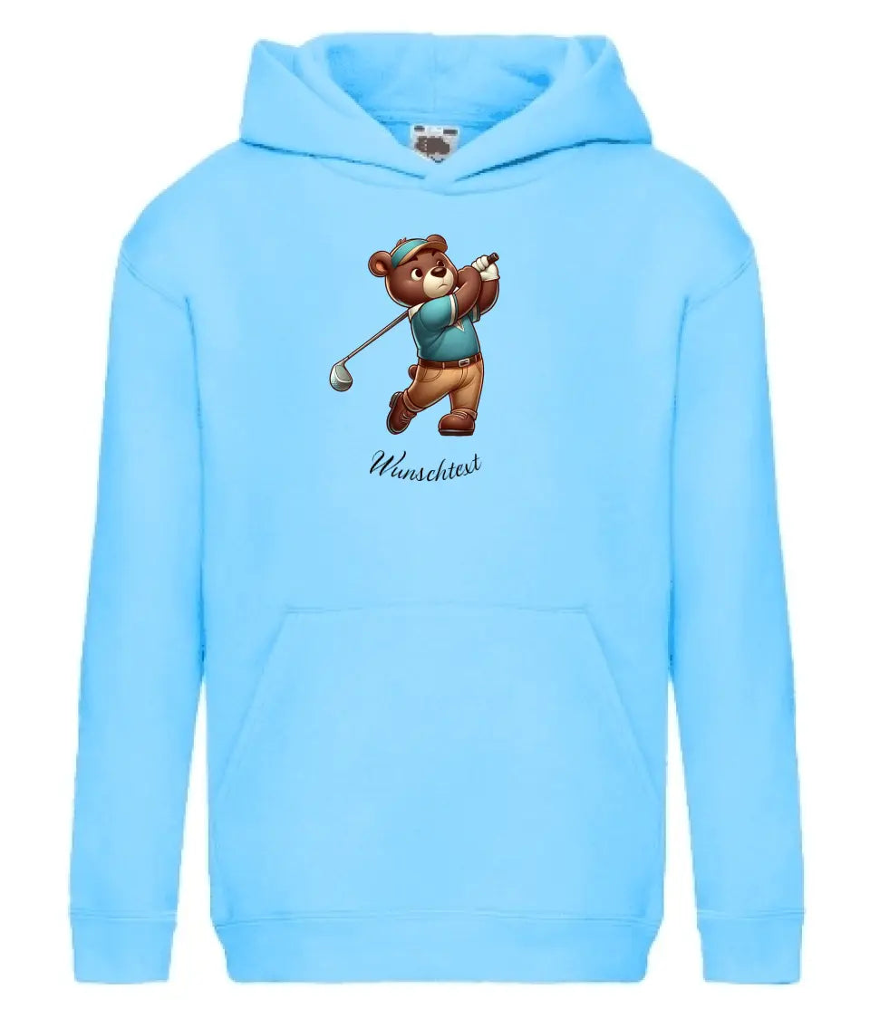 Kinder Basic Hoodie * Golf * personalisierbar