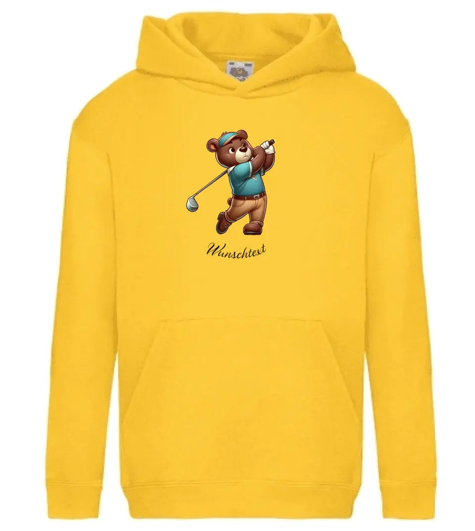 Kinder Basic Hoodie * Golf * personalisierbar