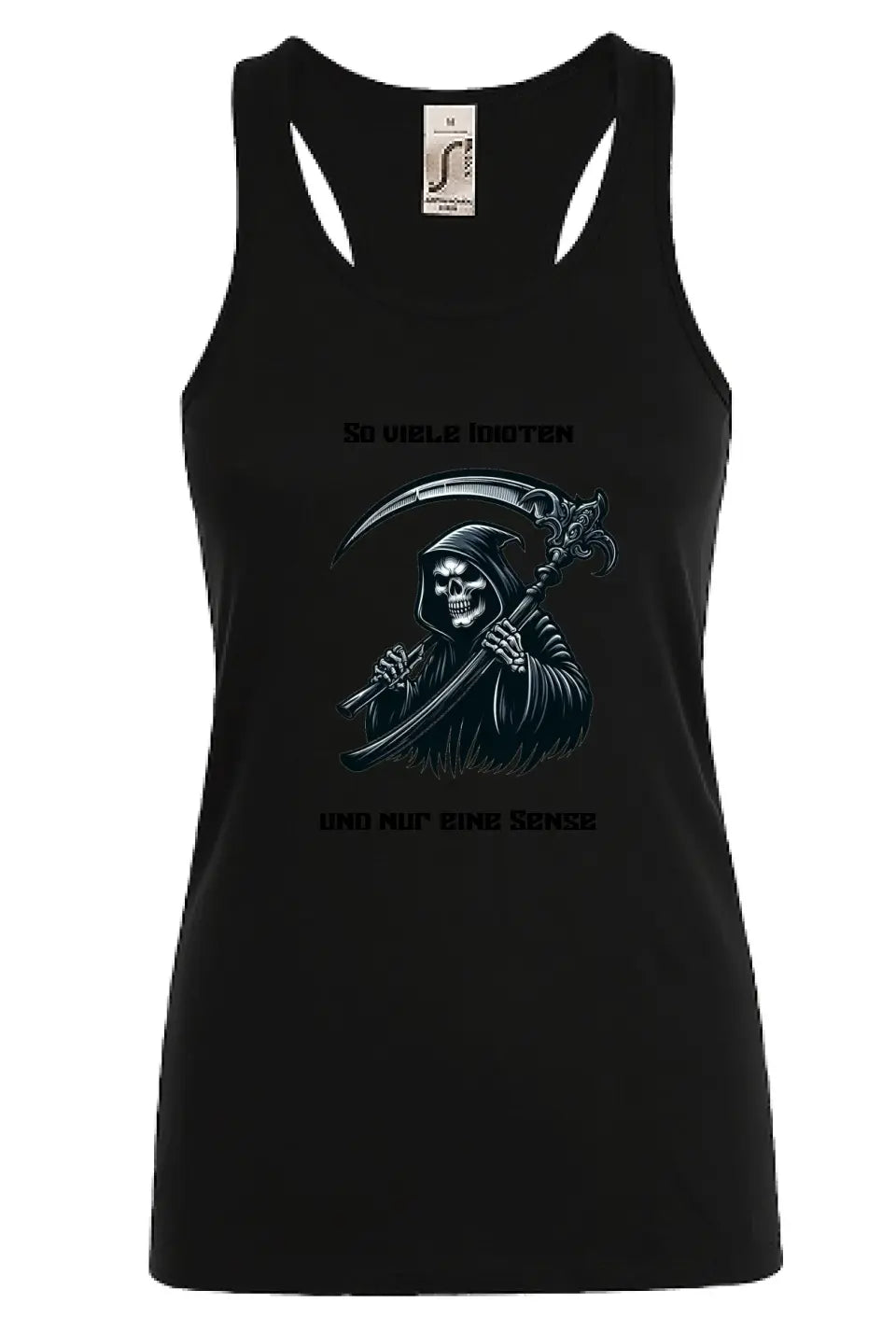 Frauen Basic Tanktop * So viele Idioten * personalisierbar