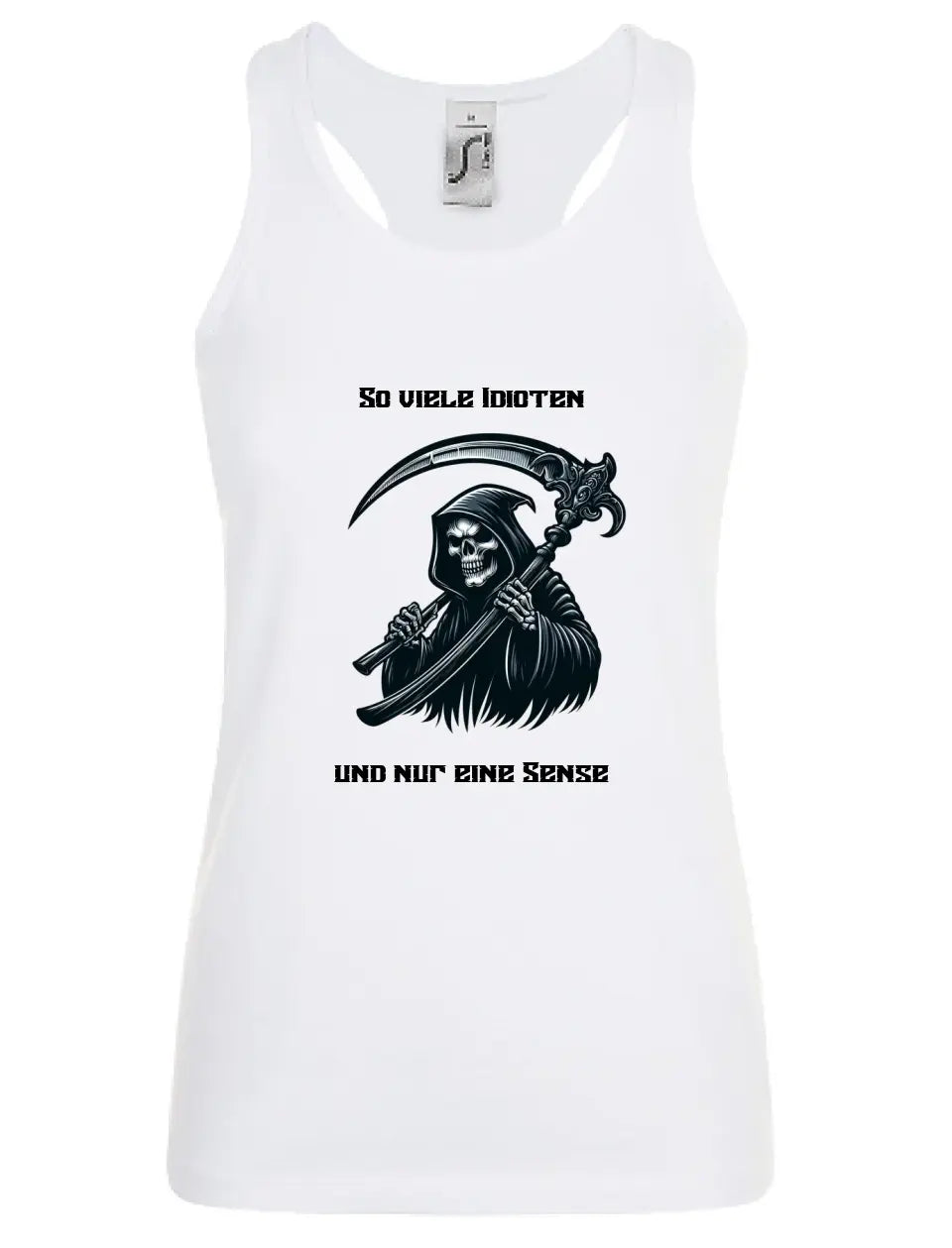 Frauen Basic Tanktop * So viele Idioten * personalisierbar