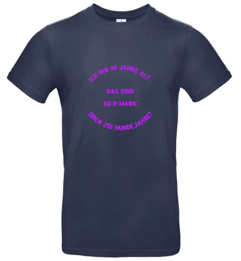 Männer Basic T Shirt * Umrechnung * personalisierbar