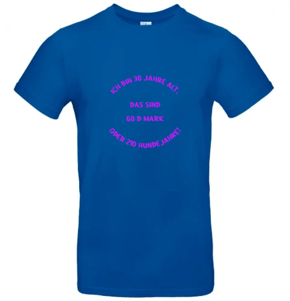 Männer Basic T Shirt * Umrechnung * personalisierbar