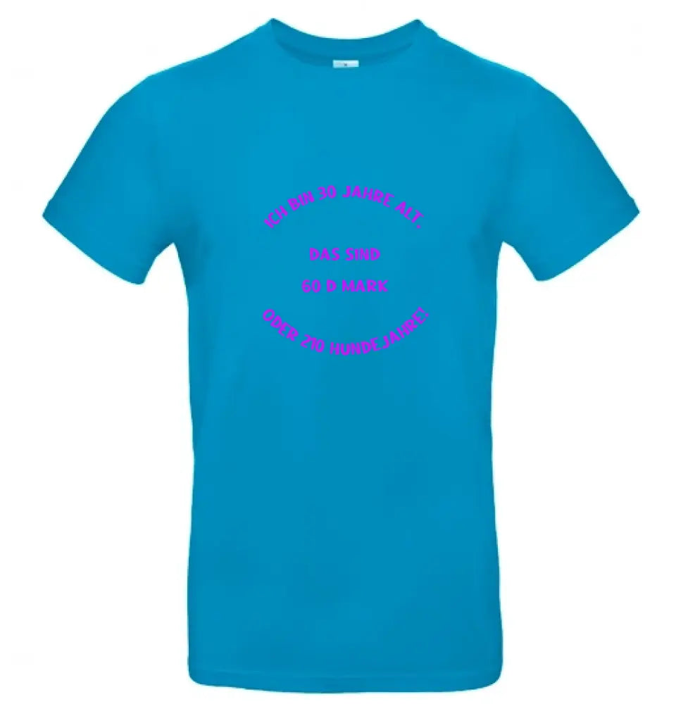 Männer Basic T Shirt * Umrechnung * personalisierbar