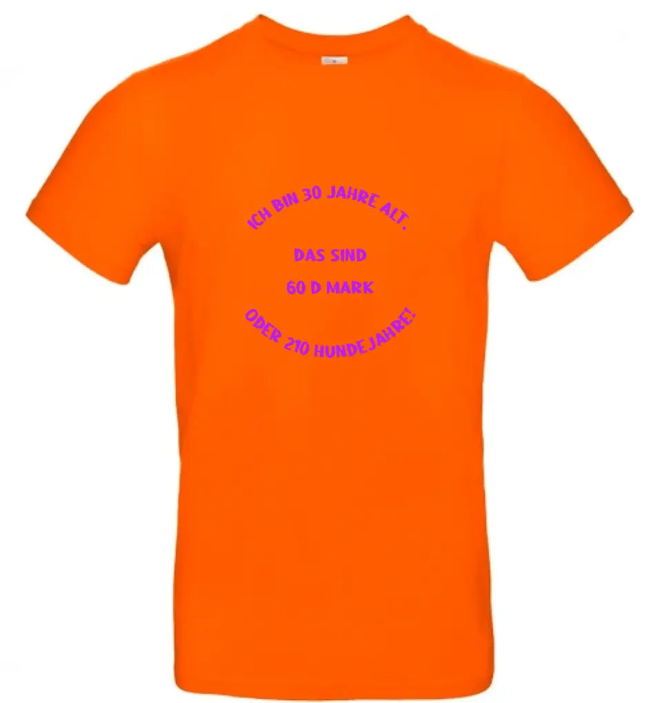 Männer Basic T Shirt * Umrechnung * personalisierbar
