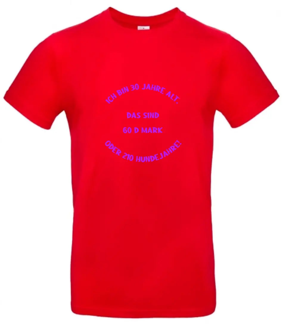 Männer Basic T Shirt * Umrechnung * personalisierbar
