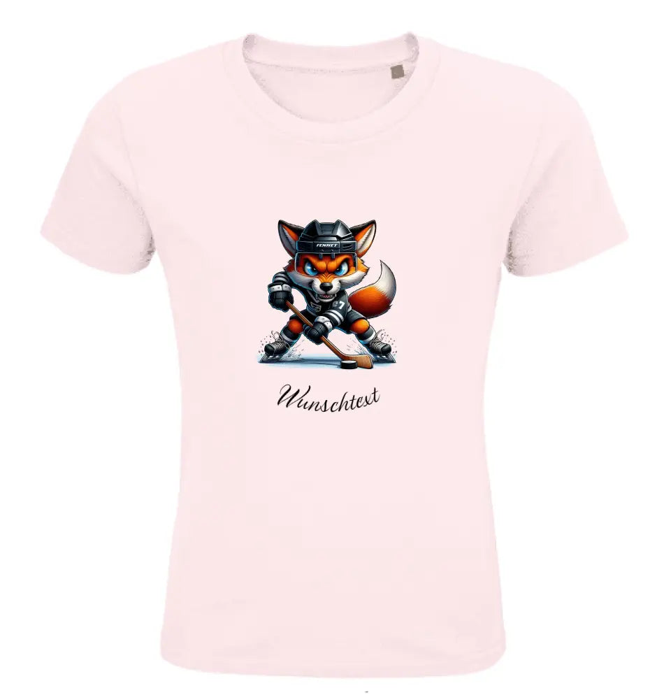 Kinder Premium Bio T Shirt * Eishockey * personalisierbar