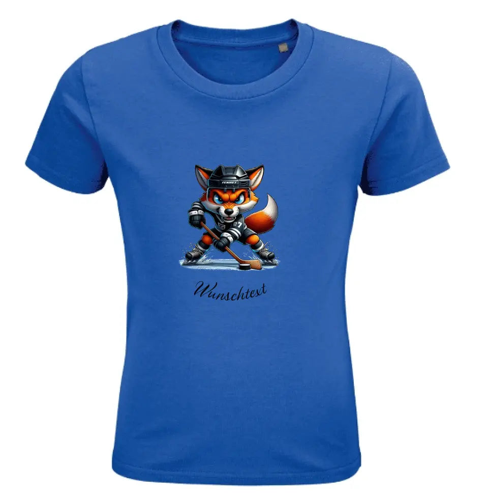 Kinder Premium Bio T Shirt * Eishockey * personalisierbar