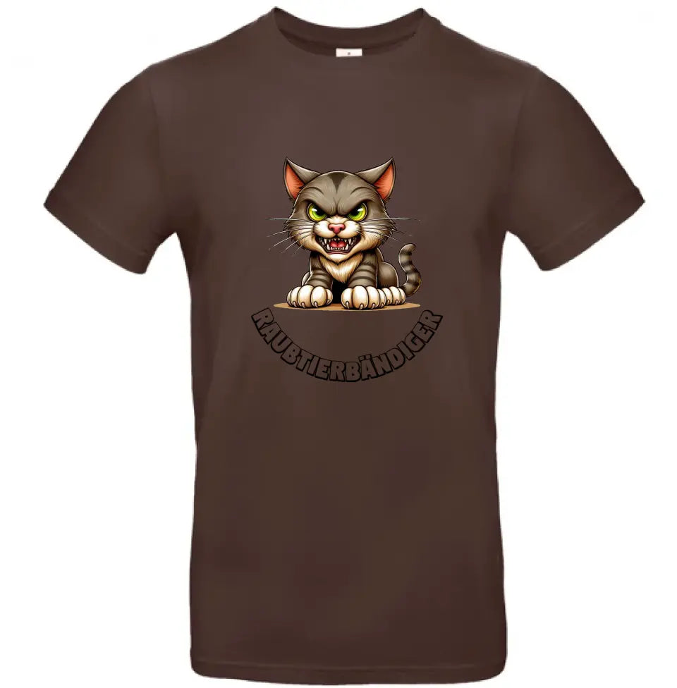 Männer Basic T Shirt 2 * Raubtierbändiger * personalisierbar