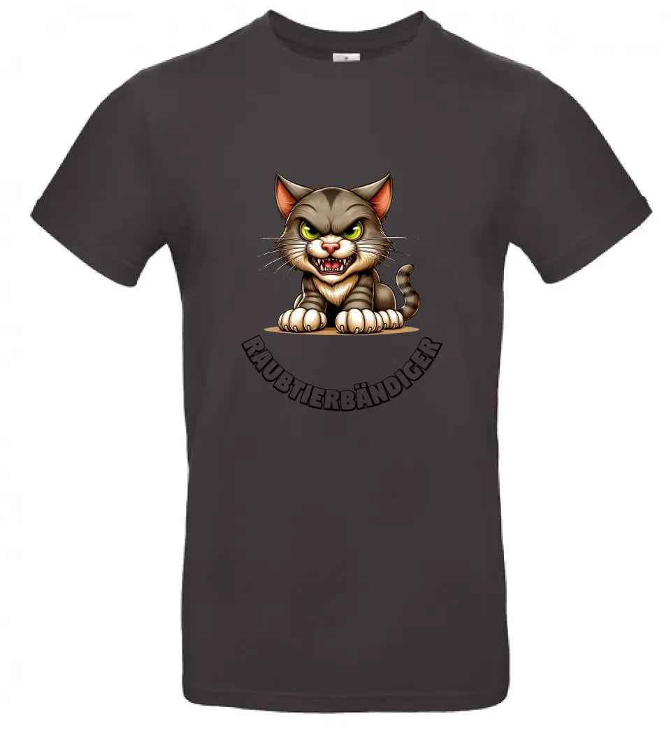 Männer Basic T Shirt 2 * Raubtierbändiger * personalisierbar