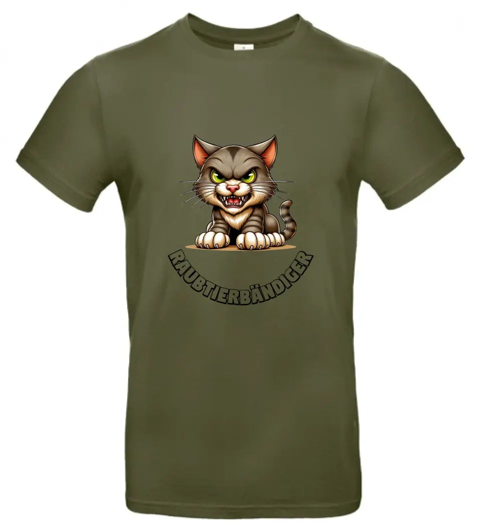 Männer Basic T Shirt 2 * Raubtierbändiger * personalisierbar