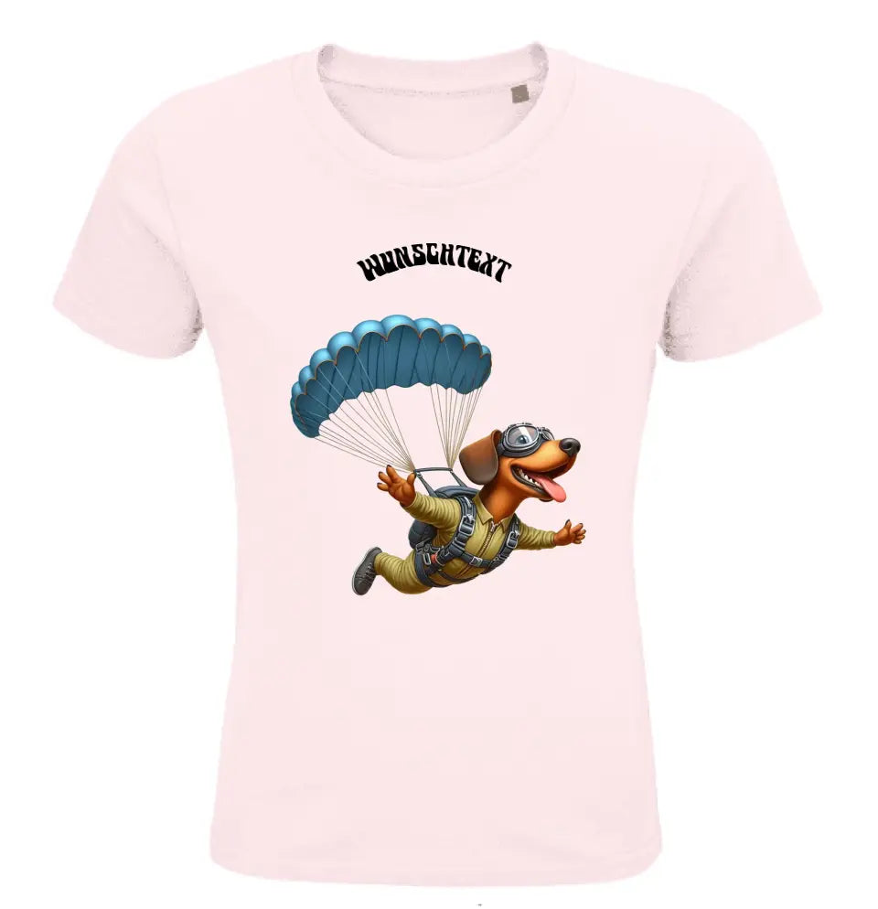 Kinder Bio Premium T Shirt * Fallschirm springen * personalisierbar