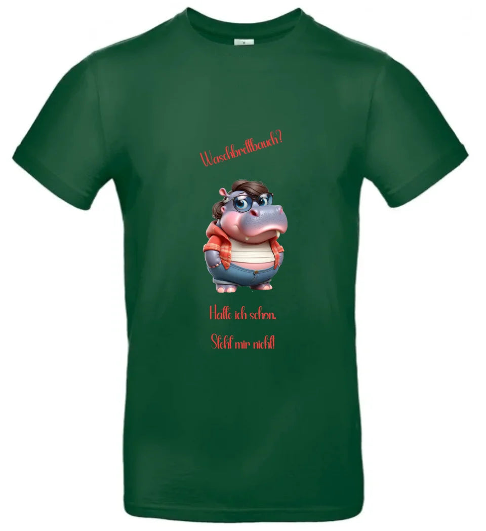 Männer Basic T Shirt 2 * Waschbrettbauch * personalisierbar