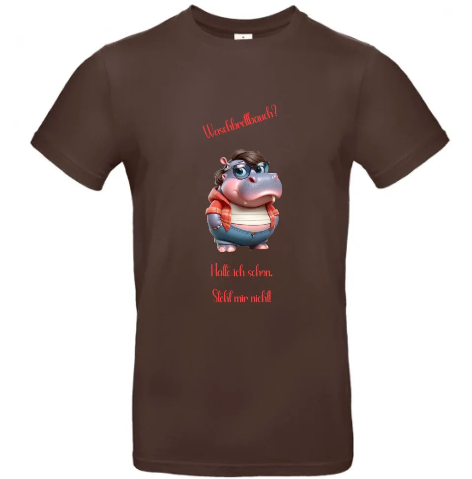 Männer Basic T Shirt 2 * Waschbrettbauch * personalisierbar