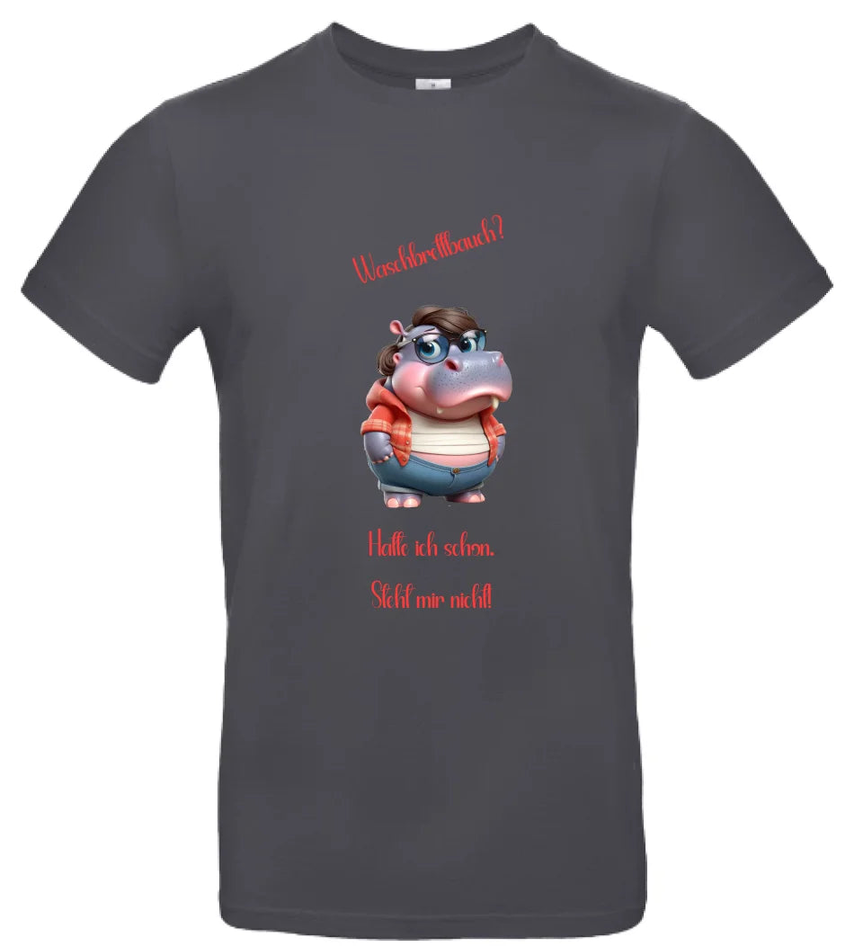 Männer Basic T Shirt 2 * Waschbrettbauch * personalisierbar