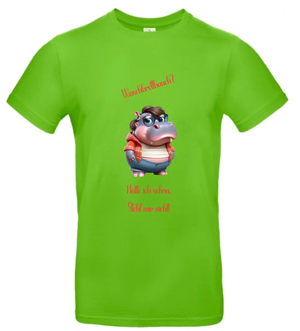 Männer Basic T Shirt 2 * Waschbrettbauch * personalisierbar