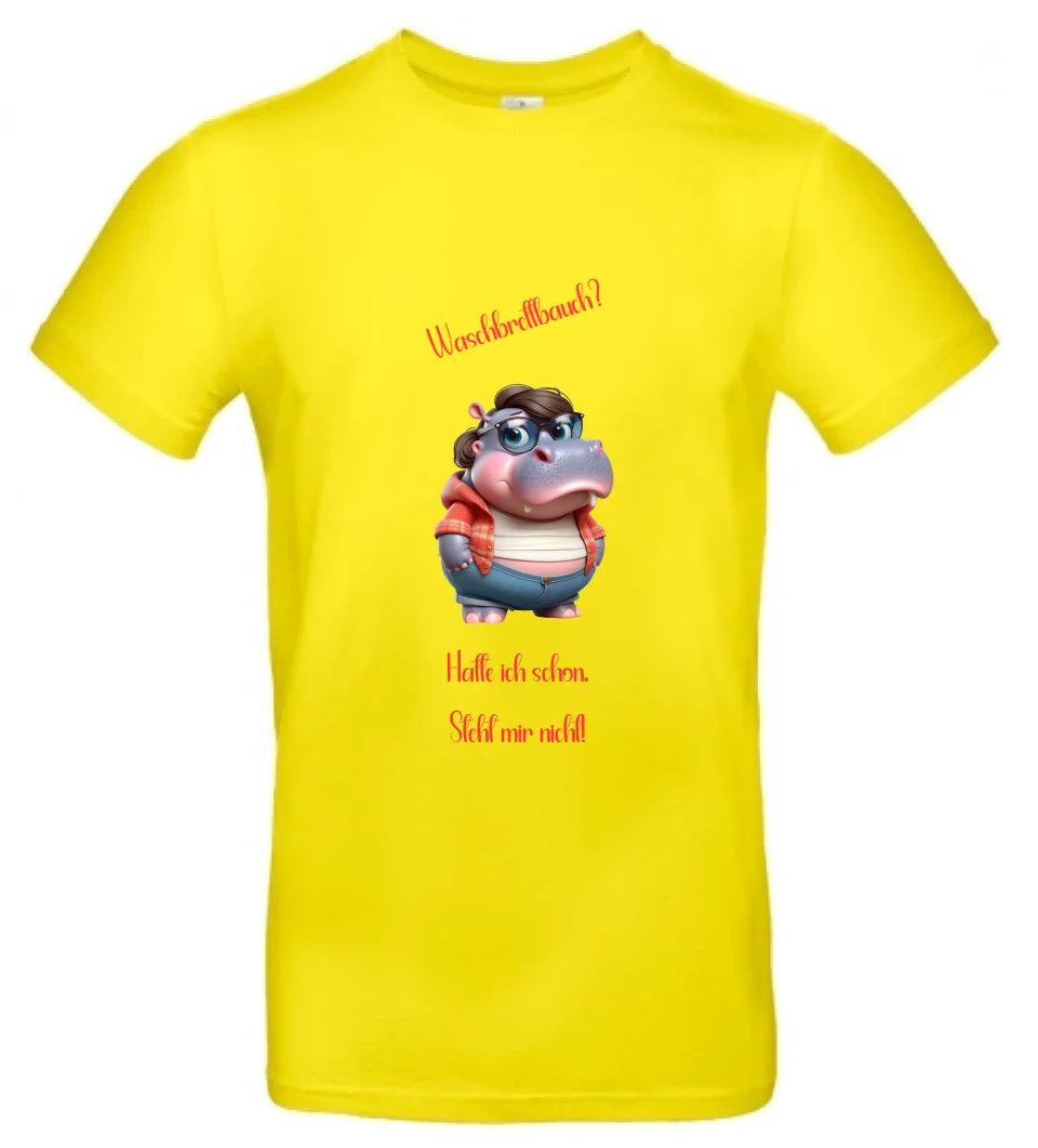 Männer Basic T Shirt 2 * Waschbrettbauch * personalisierbar