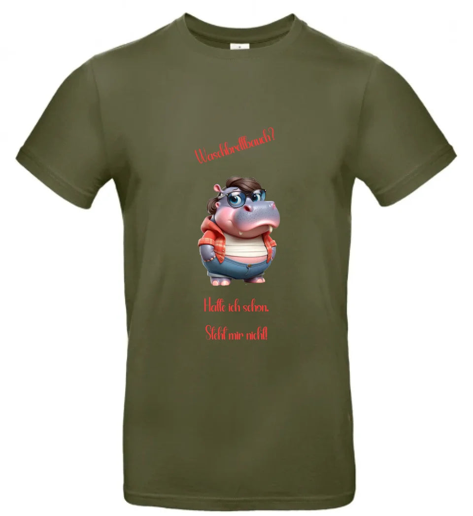 Männer Basic T Shirt 2 * Waschbrettbauch * personalisierbar