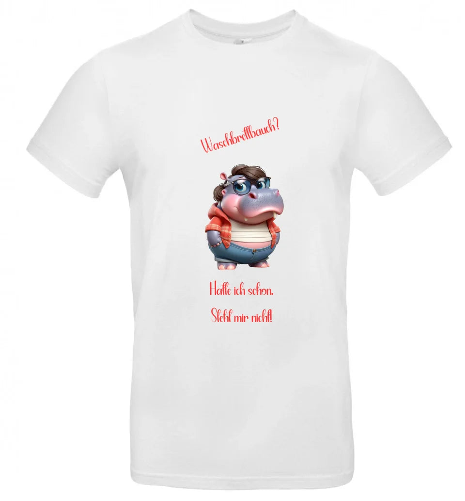 Männer Basic T Shirt 2 * Waschbrettbauch * personalisierbar