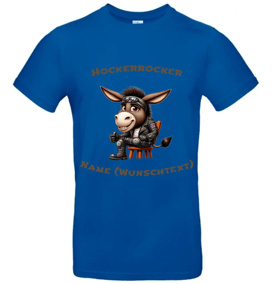 Männer Basic T-Shirt * Hockerrocker * personalisierbar