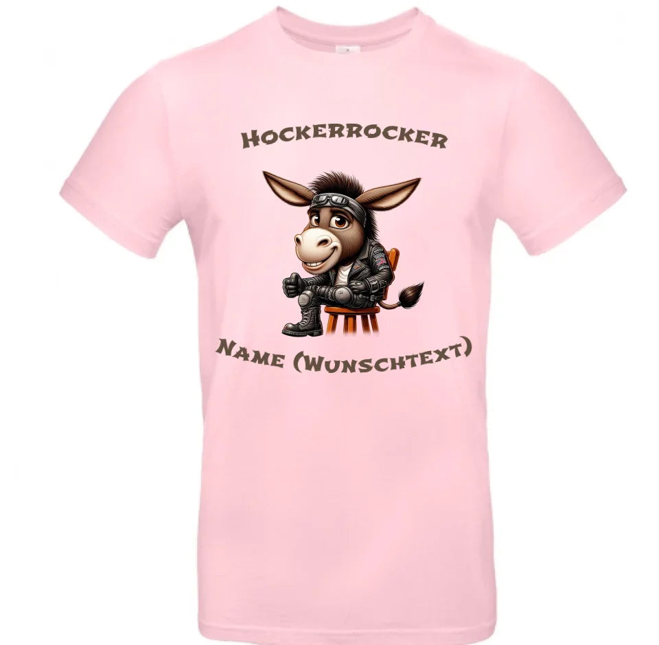 Männer Basic T-Shirt * Hockerrocker * personalisierbar