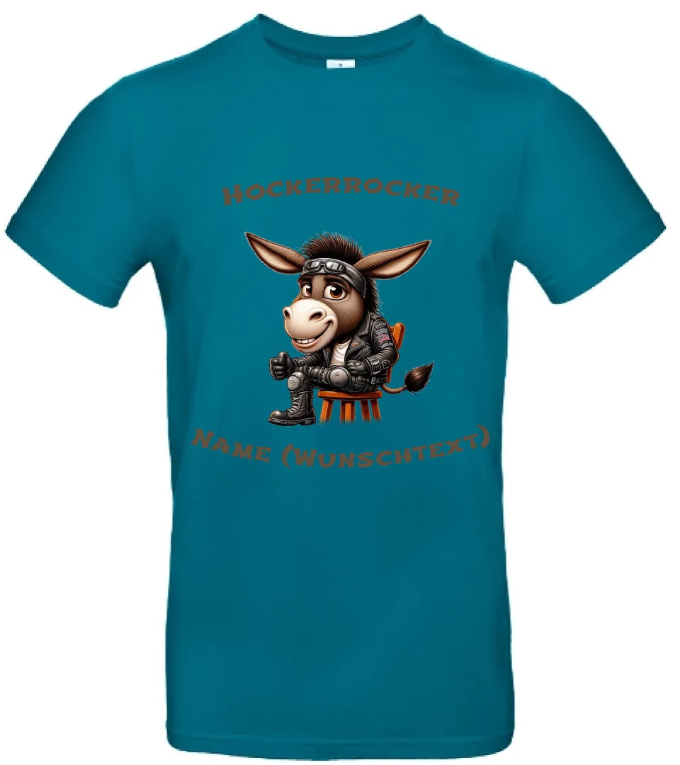 Männer Basic T-Shirt * Hockerrocker * personalisierbar