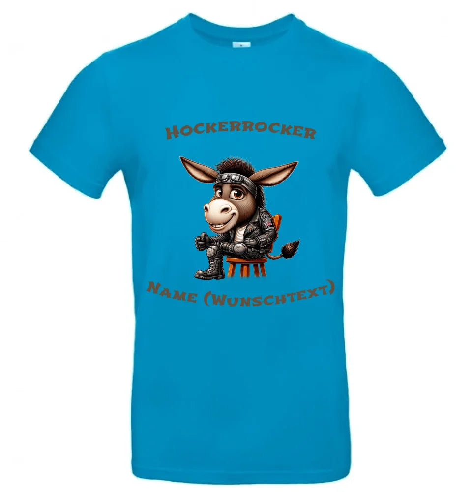 Männer Basic T-Shirt * Hockerrocker * personalisierbar