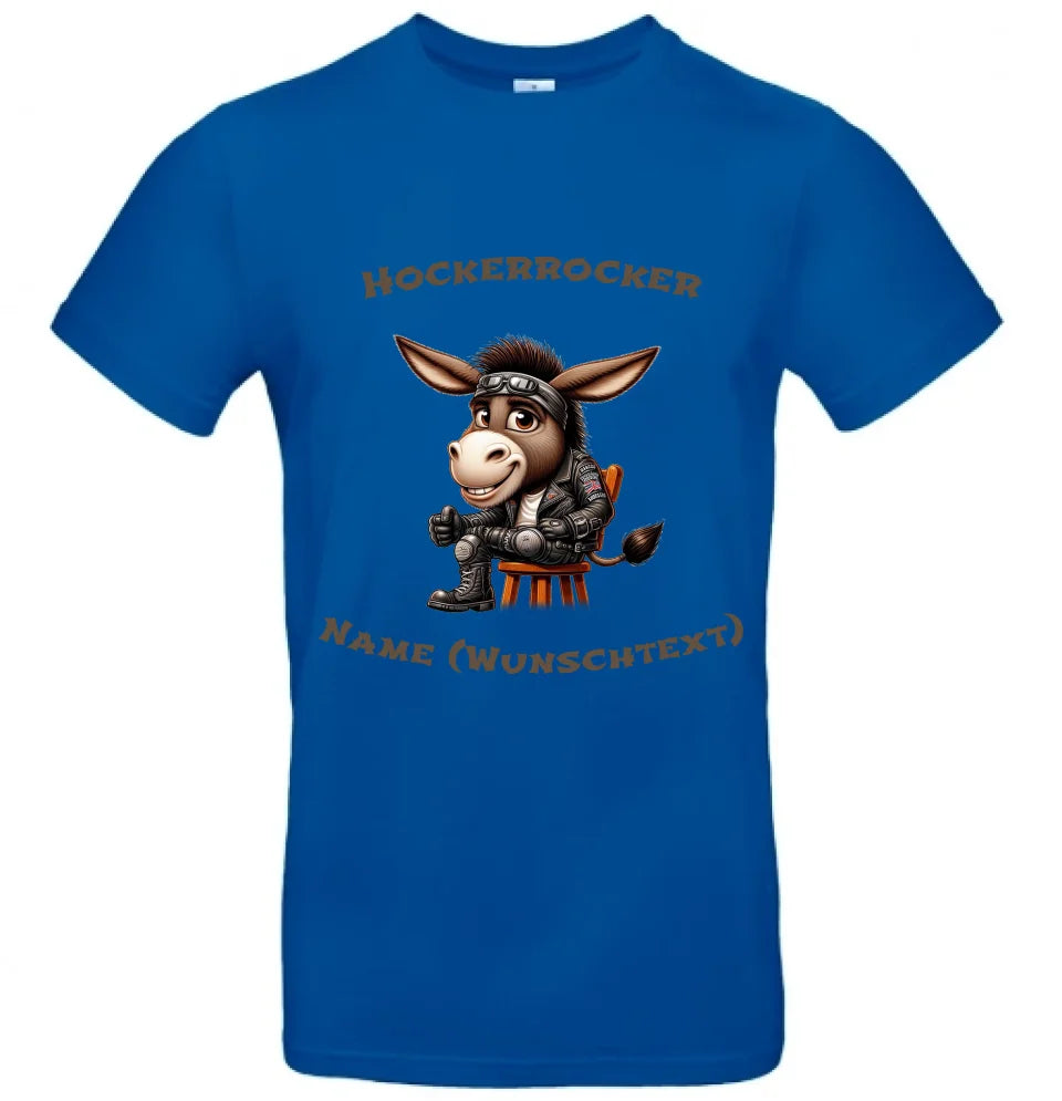 Männer Basic T-Shirt * Hockerrocker * personalisierbar