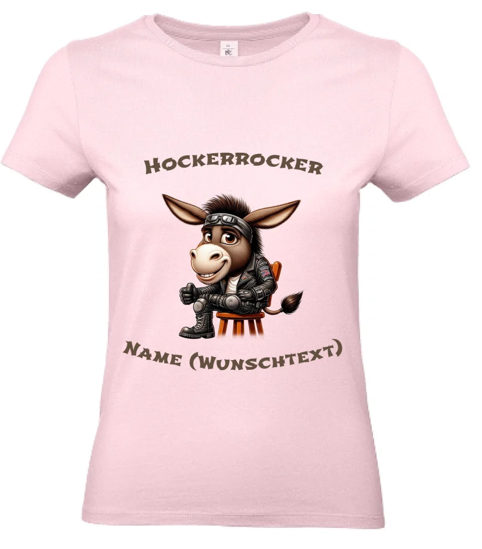 Frauen Basic T-Shirt * Hockerrocker * personalisierbar