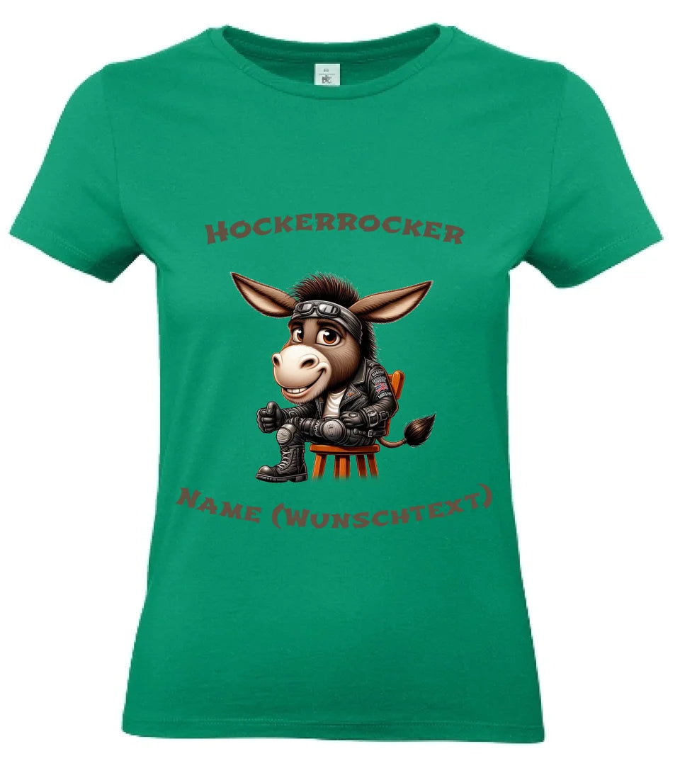 Frauen Basic T-Shirt * Hockerrocker * personalisierbar