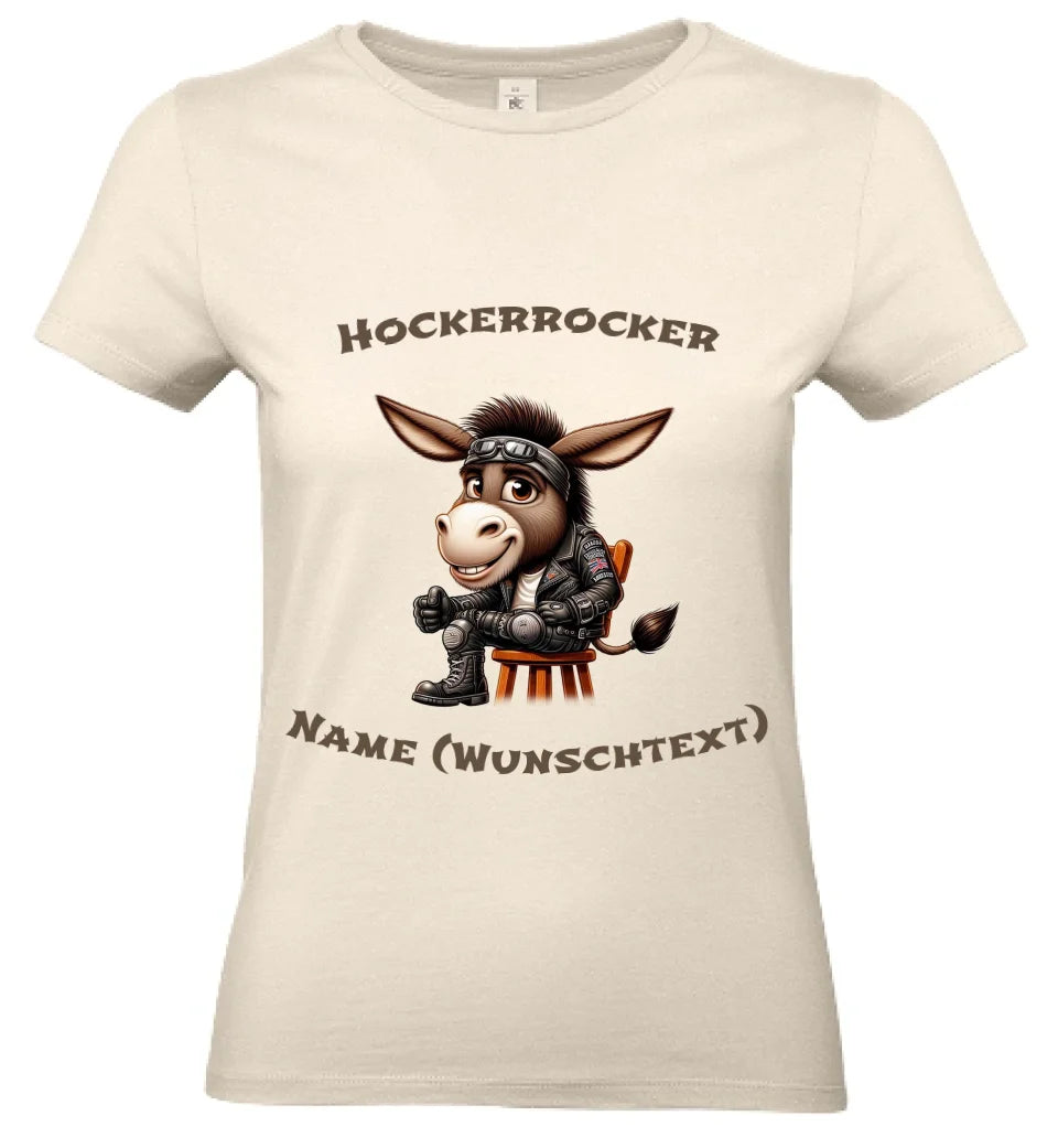 Frauen Basic T-Shirt * Hockerrocker * personalisierbar