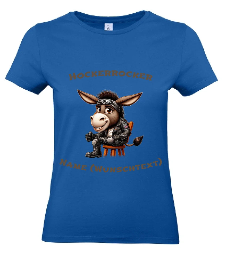 Frauen Basic T-Shirt * Hockerrocker * personalisierbar
