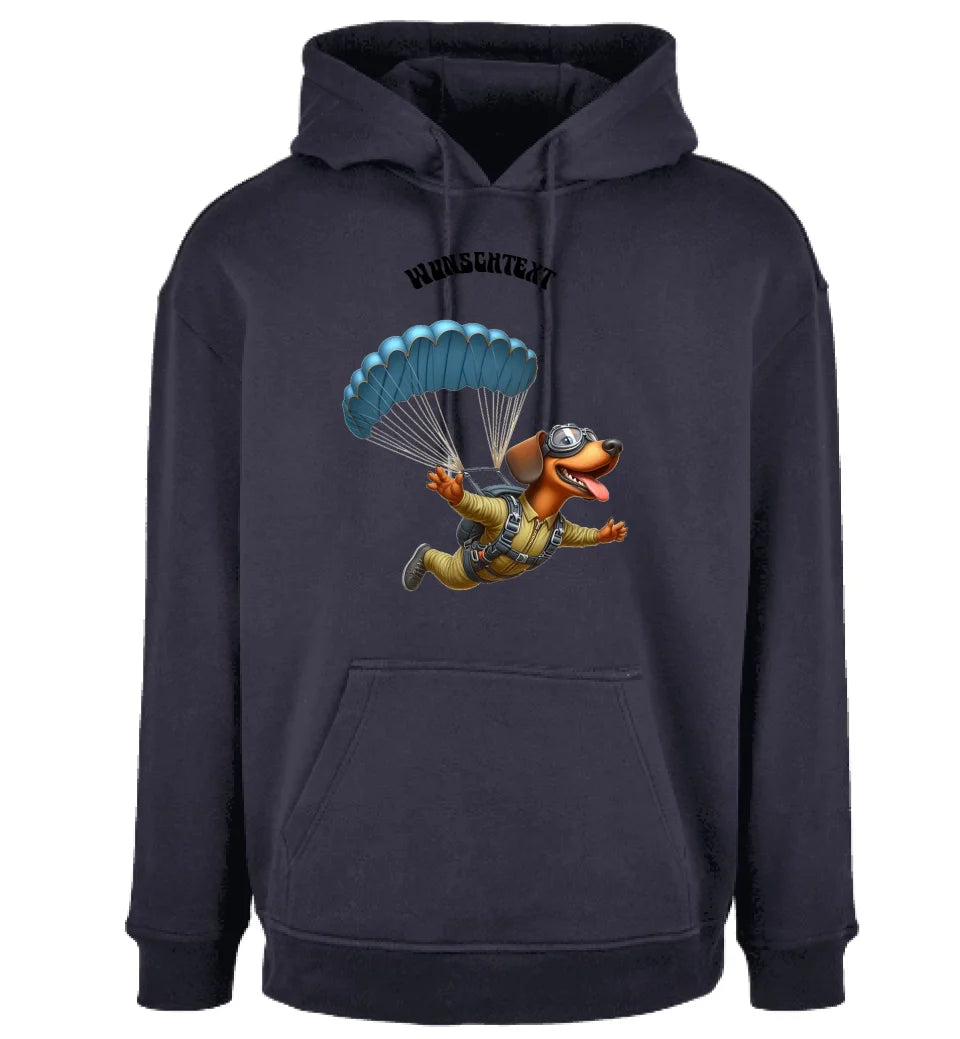 Unisex Oversize Hoodie * Fallschirm * personalisierbar