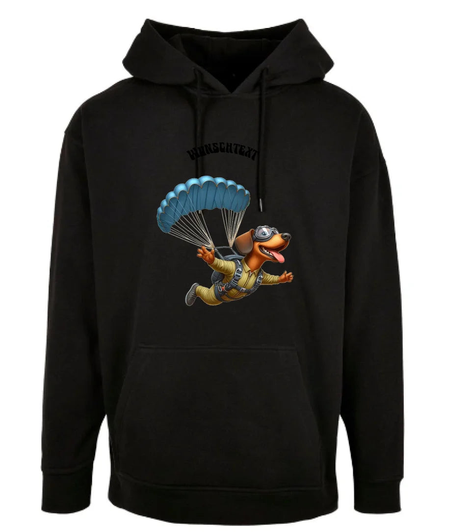 Unisex Oversize Hoodie * Fallschirm * personalisierbar