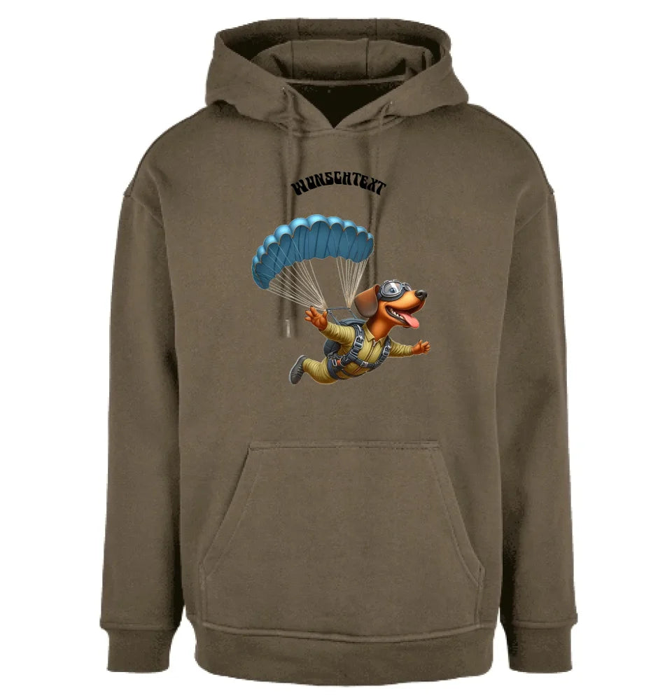 Unisex Oversize Hoodie * Fallschirm * personalisierbar