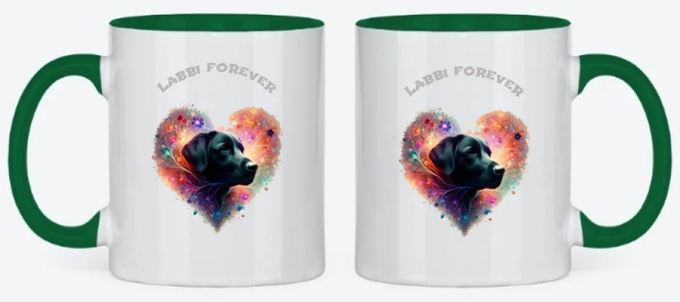 Tasse green beidseitig