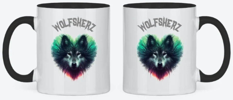 Tasse black beidseitig