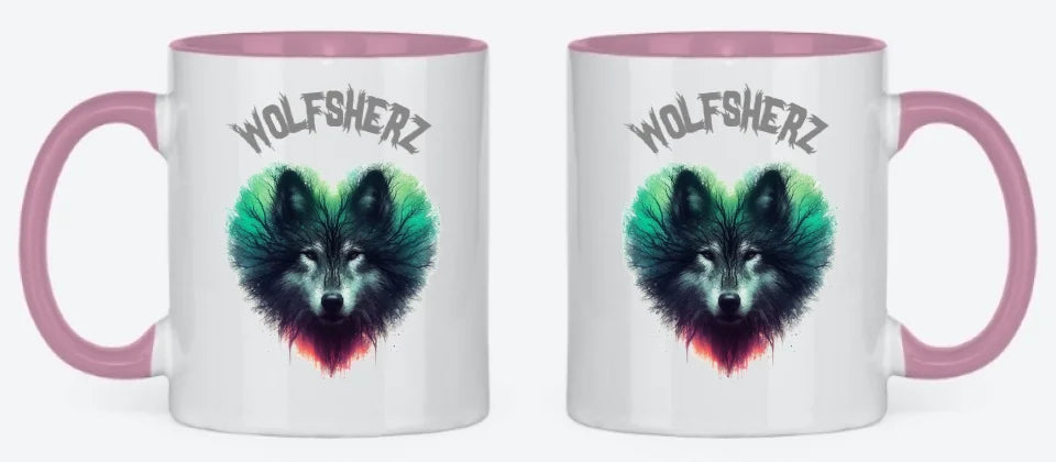 Tasse pink beidseitig