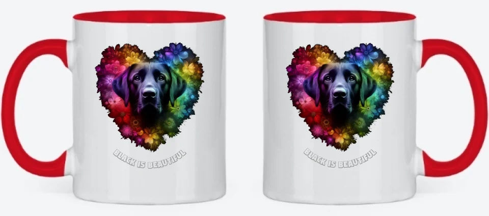 Tasse red beidseitig