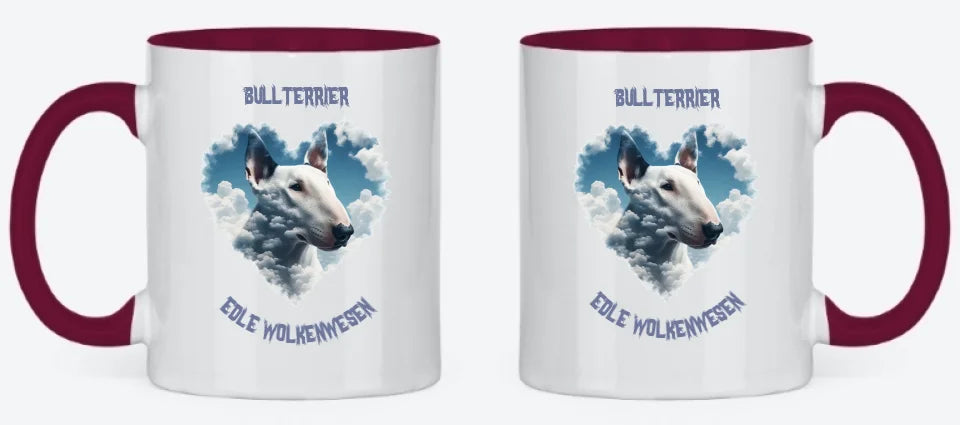 Tasse burgundy beidseitig