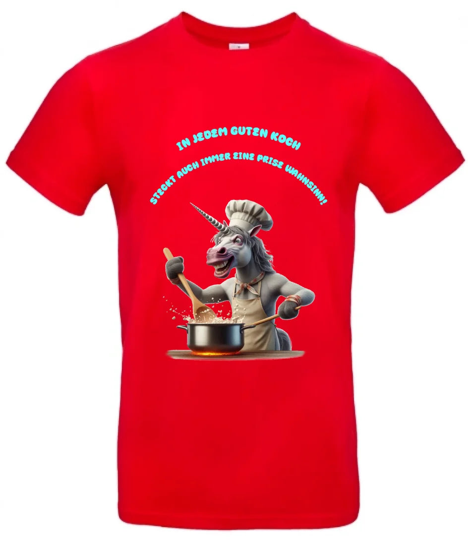 Männer Basic T-Shirt * Wahnsinn * personalisierbar
