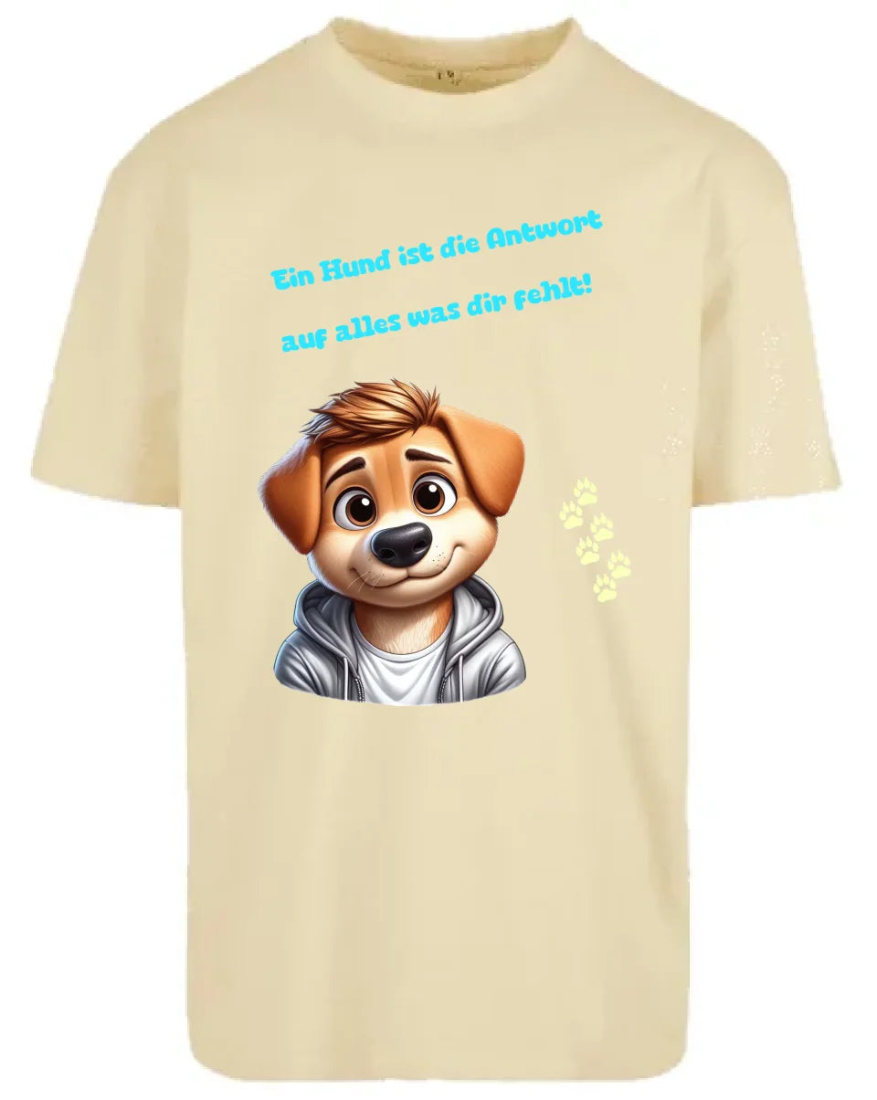 Oversize T Shirt sand