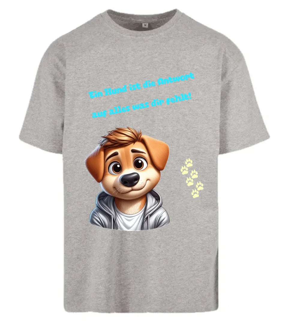 Oversize T Shirt grey