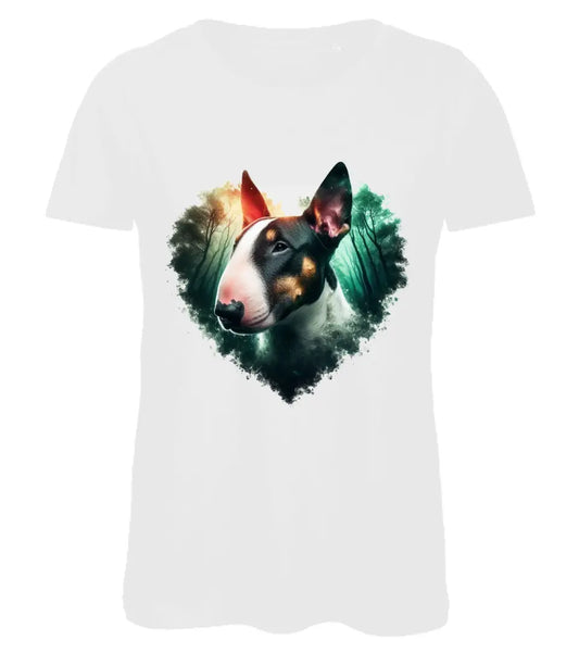 Ligne Mystique * Bio Damen/Herrn Premium T Shirt weiß * Bully * personalisierbar